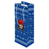 メラニアトランプMAGAクリスマス ワインギフトバッグ (裏面アングル)