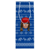 メラニアトランプMAGAクリスマス ワインギフトバッグ (裏面)