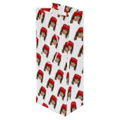 メラニアトランプMAGAクリスマス ワインギフトバッグ (裏面アングル)