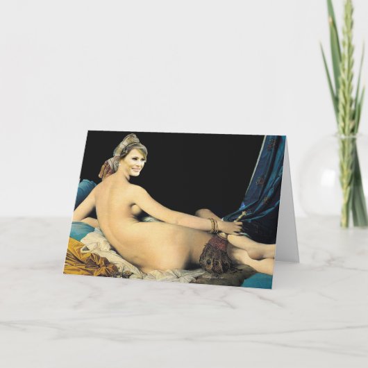 メラニアロールモデルカスタマイズ可能な誕生日カード カード (正面)