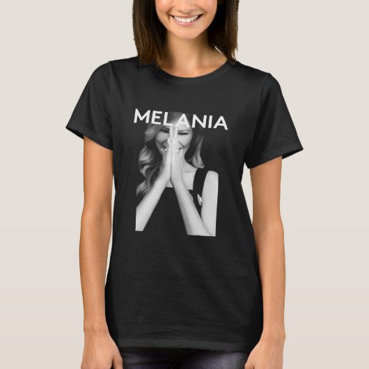 メラニア・クリプト・ミームコイン Tシャツ (正面)