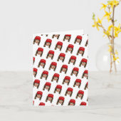 メラニア・トランプのMAGAクリスマス カード (黄色い花)