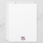 メラニア・トランプ誕生日 カード (裏面)