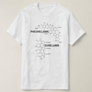 メラニンの構造方式 Tシャツ