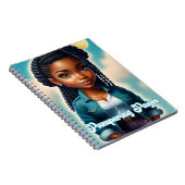 メラニンインスパイア80ページスパイラルノート ノートブック (右側)