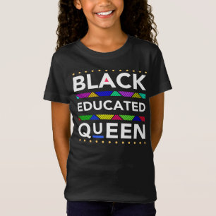 メラニンクイーン – 黒人歴月アフリカダシク Tシャツ