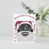 メラニンサンタクリスマスカード シーズンカード (スタンド正面)