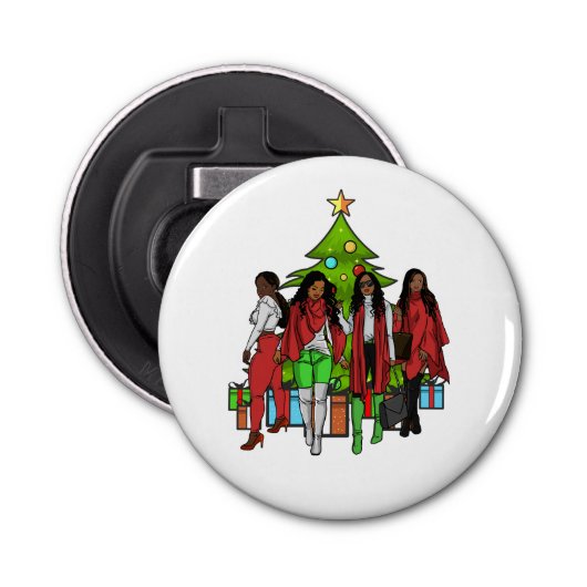 メラニンシスタスクリスマスツリーフレンドリシスタシスタ 栓抜き (正面)