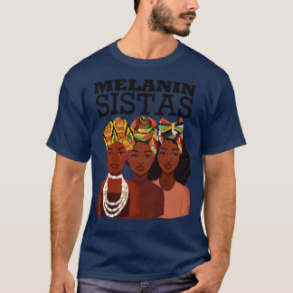 メラニンシスタスブラックガール魔法1 Tシャツ