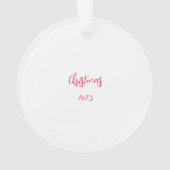 メラニンシスタブラックガール魔法ブラウンスキンガールズ オーナメント (裏面)