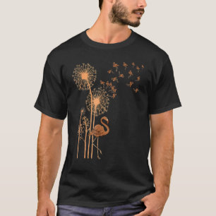 メラニンタンデリオンフラミンゴブラック歴史月間カット Tシャツ