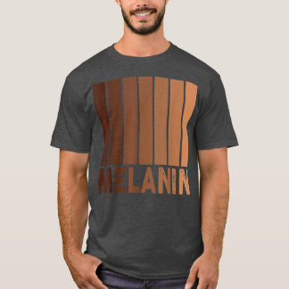 メラニンブラックプライドBLMブラックヒストリー月クイーン  Tシャツ