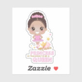 メラニンプリンセストレーニングBe Queen Ballerina シール (シート)