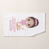 メラニンプリンセストレーニングBe Queen Ballerina ハンドタオル (ハンドタオル)