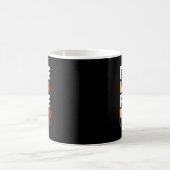 メラニンメラニン化ブラック歴史月期十二分 コーヒーマグカップ (中央)