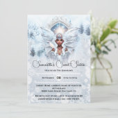 メラニン冬のプリンセスおとぎ話のポータル魅惑 招待状 (スタンド正面)