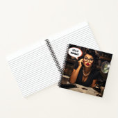 メラニン化のためのタイムレスなヴィンテージエレガンスモダン ノートブック (内部)