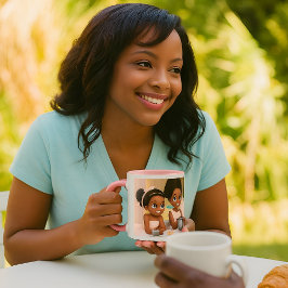 メラニン化プリンセスお洒落デライトティーパーティー マグカップ