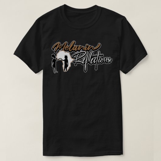 メラニン反射プルオーバー Tシャツ (デザイン正面)