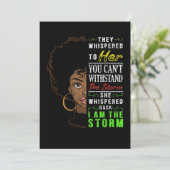 メラニン女性アフリカ系アメリカ人プライド黒人史 セーブザデート (スタンド正面)