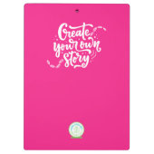 メラニン女性 – アフロ – クルーズトロピカル クリップボード (裏面)