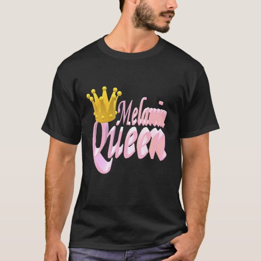 メラニン女王 Tシャツ (正面)