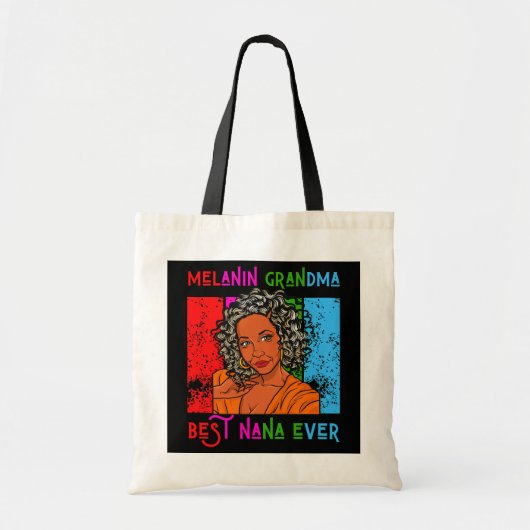 メラニン最高のグーマガマナエバーマザーズデイ トートバッグ (正面)