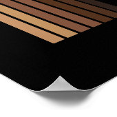 メラニン色のポスター ポスター (角)