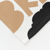 メラニン花嫁ブランケット フリースブランケット (角)