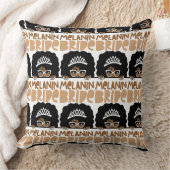 メラニン花嫁 クッション (ブランケット)