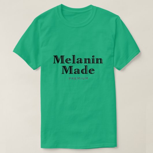 メラニン製Tシャツ Tシャツ (デザイン正面)