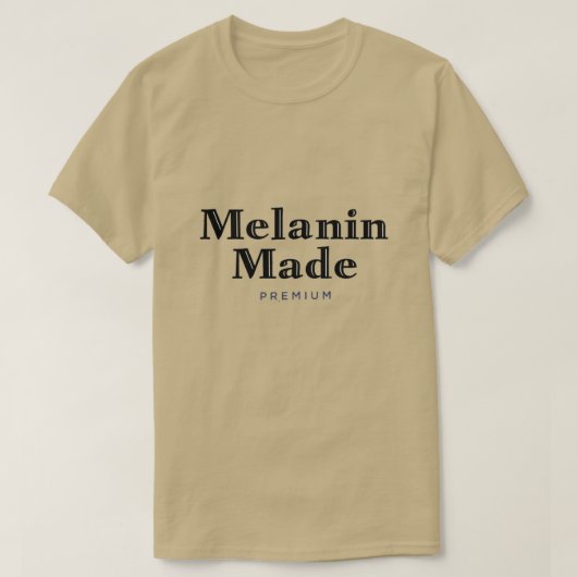 メラニン製Tシャツ Tシャツ (デザイン正面)