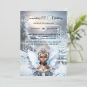 メラニン雪クイーン冬の森の天月 招待状 (スタンド正面)