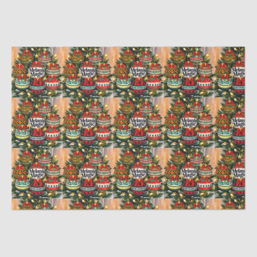 メラニン魔法ティッシュペーパー 薄葉紙 (正面)