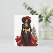 メラニン魔法ホリデークリスマスカード シーズンカード (スタンド正面)