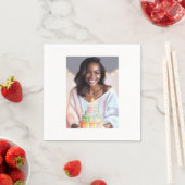 メラニン魔法 – 彼女 スタンダードカクテルナプキン (インサイチュ)