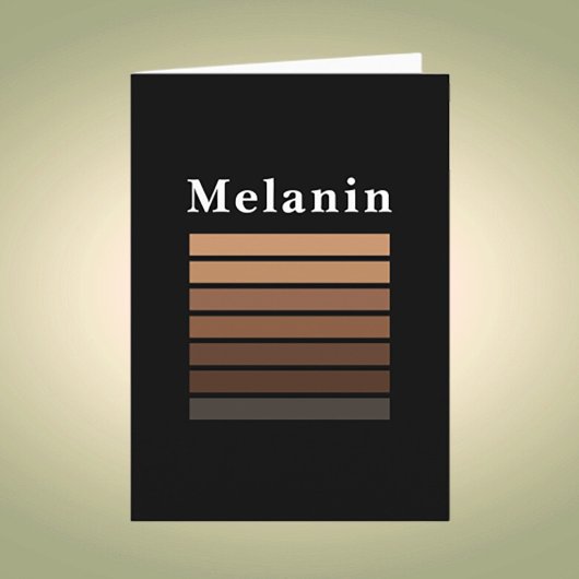 メラニン・アフリカ・アメリカ黒人歴史月間 カード