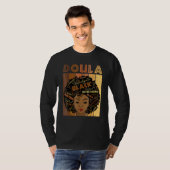 メラニン ドゥーラ アフロ ヘア 黒歴史月間 Tシャツ (正面フル)