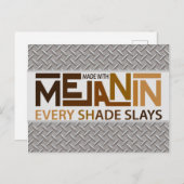 メラニンEveryシェードスレイ ポストカード (正面/裏面)