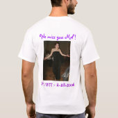 メラニーのチアリーダー Tシャツ (裏面)