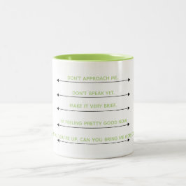 メラニーのマグ ツートーンマグカップ