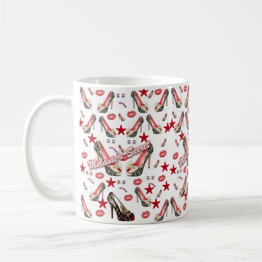 メラニーの秘密マグカップ コーヒーマグカップ (左)