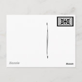 メラニー葉書 ポストカード (裏面)