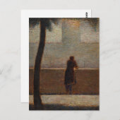 メラノコール・ジョルジュ・絵を描シュラトの芸術 ポストカード (正面/裏面)