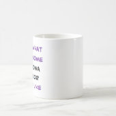 メラノーマと闘う人、すごい コーヒーマグカップ (中央)