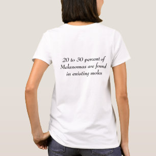 メラノーマの認識度 Tシャツ