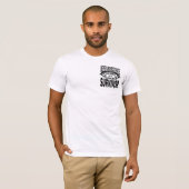 メラノーマは決して強さを過少見積りしません Tシャツ (正面フル)