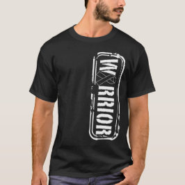メラノーマ皮膚がん啓発 ミリタリーウォリアー Tシャツ