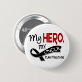 メラノーマ私の英雄私の叔父さん42 缶バッジ (正面&裏面)