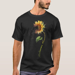 メラノーマ認識度ひまわりシャツ Tシャツ